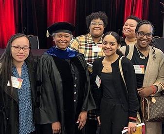 Students at the National Conference of McNair Scholars